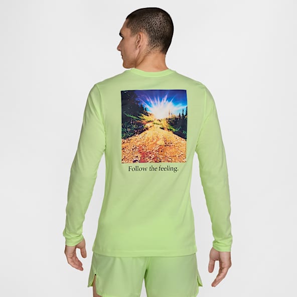 Yellow Long Sleeve Shirts. Nike.com